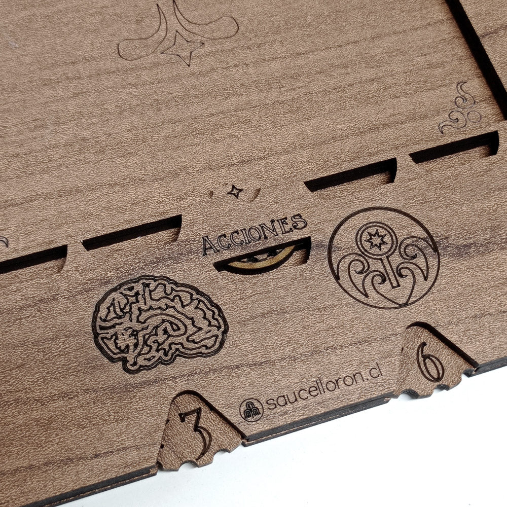 Tablero para juegos Lovecraft de FFG 'Arkham Horror LCG/3ra Ed.', 'Eldritch Horror' etc.